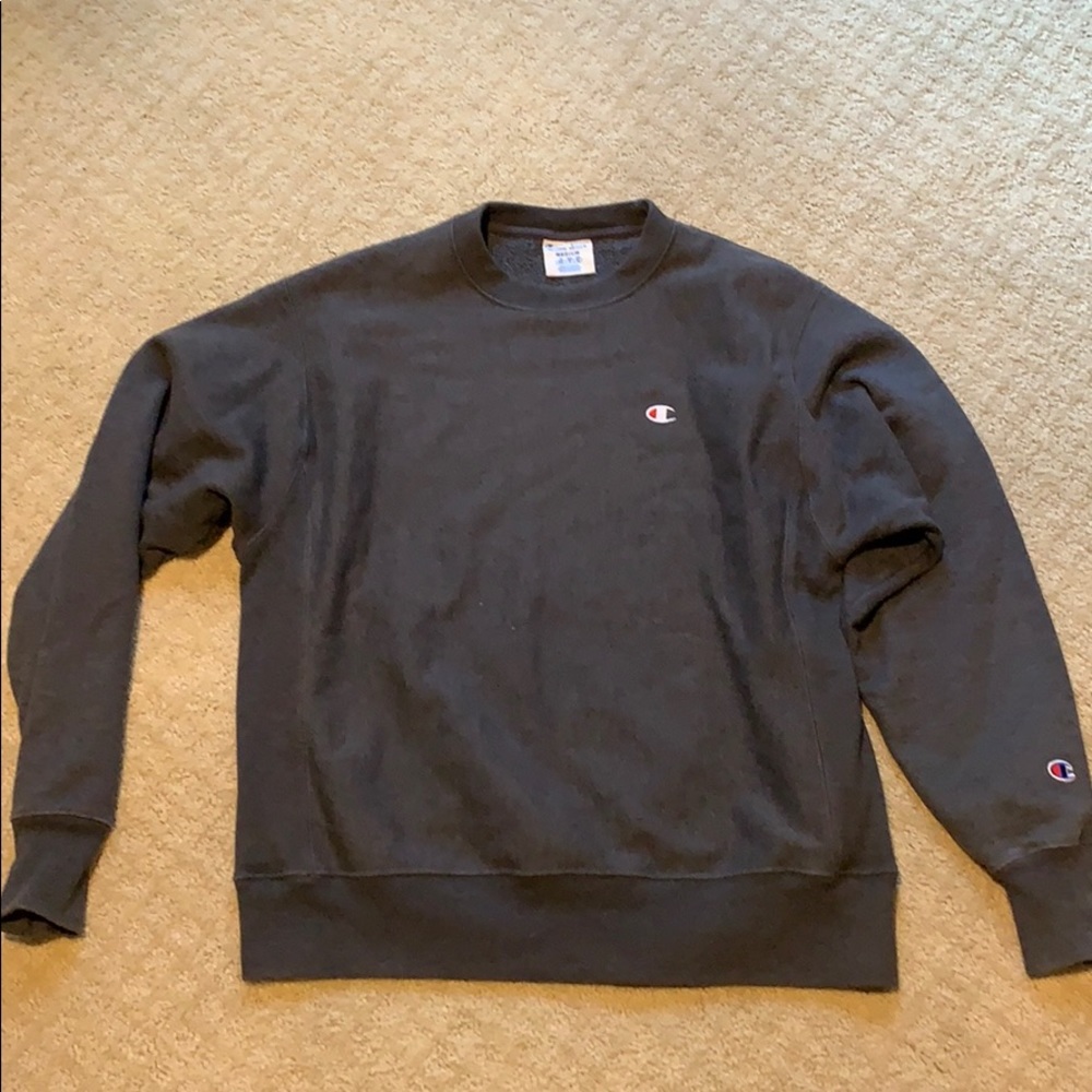 Champion Reverse Weave Crewneck - Gray